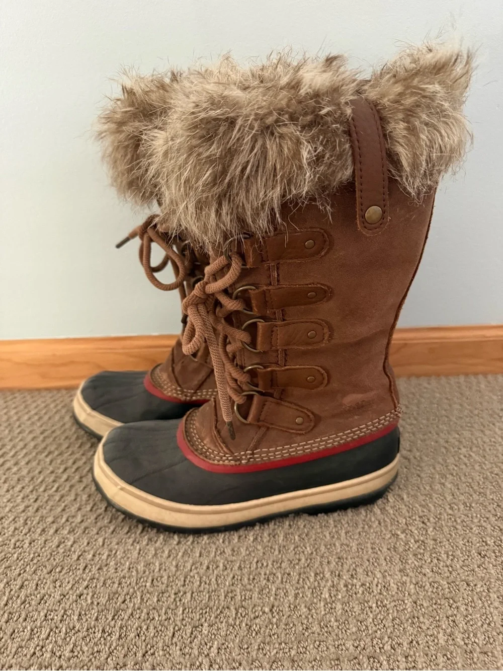 Sorel Caribou Tall Waterproof Winter Boots Size 6.5
